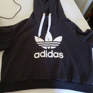 SALE ☀️ADIDAS CROPPED HOODIE